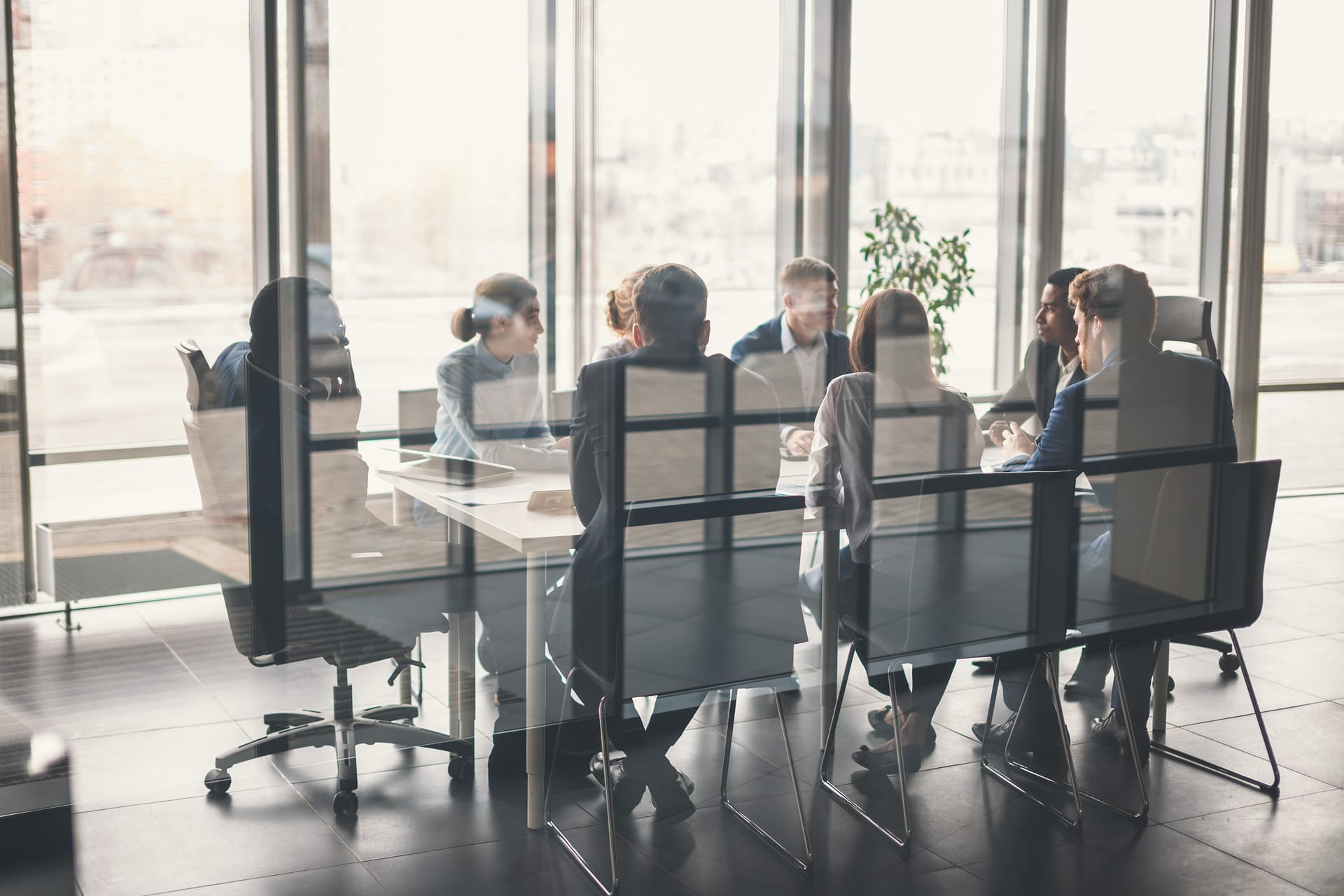 Young,Business,People,Group,Have,Meeting,And,Working,In,Modern